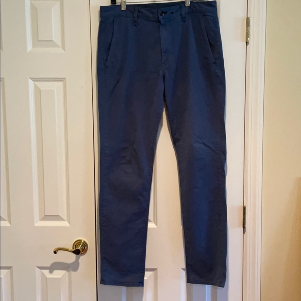 Rag & Bone Navy Blue Chino Pants 34W
